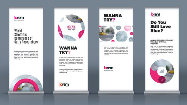 Hollandridderkerk - Roll up banners